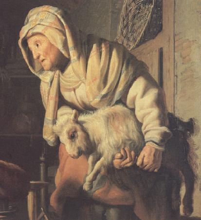 REMBRANDT Harmenszoon van Rijn Tobit and Anna with the Kid (mk33)